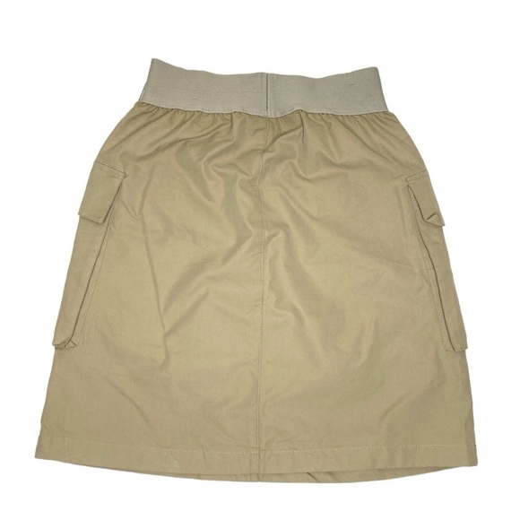 Essentials x Fear of God Logo Waisted Khaki Cargo Skirt NWT - Picture 3 of 8